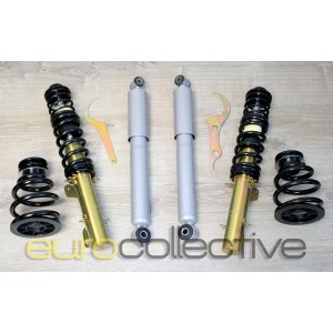 EuroCollective Coilovers - MK1 Audi TT Quattro & 2004 VW Golf R32 - SE801007